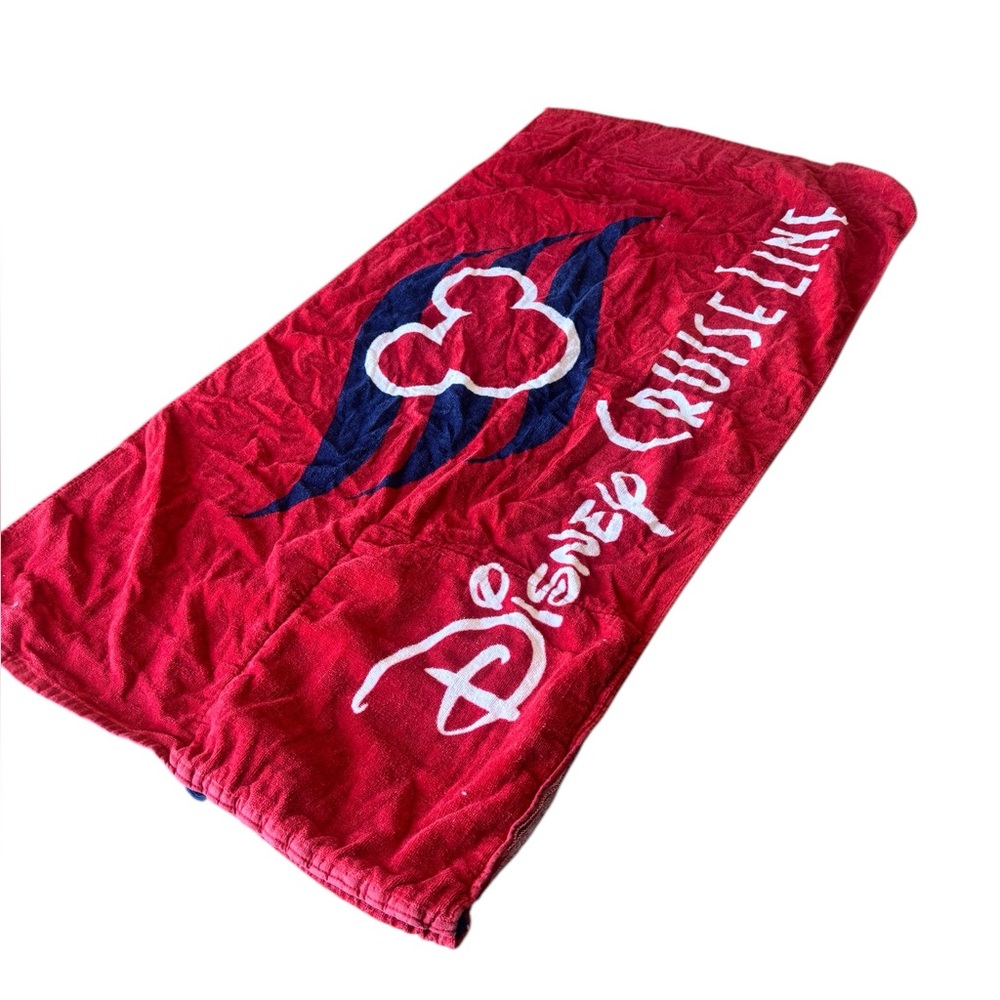 Disney Beach Towel - Disney Cruise Line Logo - Towel And Drawstring Bag - Picture 3 of 8